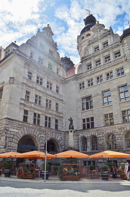 18 - The New Town Hall in Leipzig, Germany, featuring its historic architecture and the landmark tower